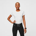 Supersoft Short-Sleeve Underscrub - White