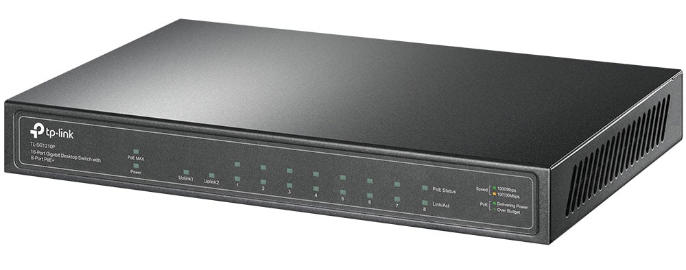 TP-Link 10-Port Gigabit Desktop Switch - TLSG1210P - image 4