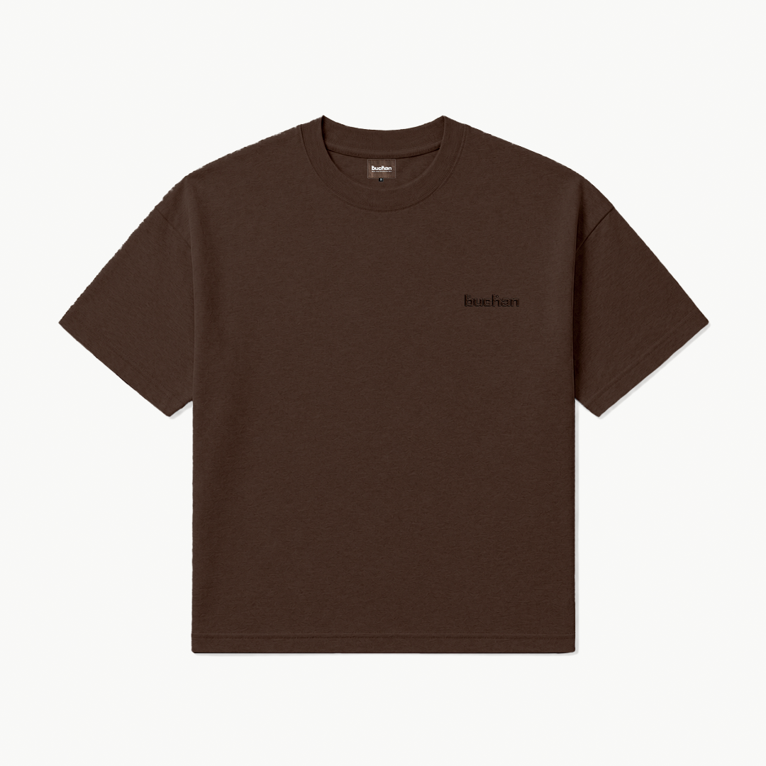 Camiseta Essential - Marrón