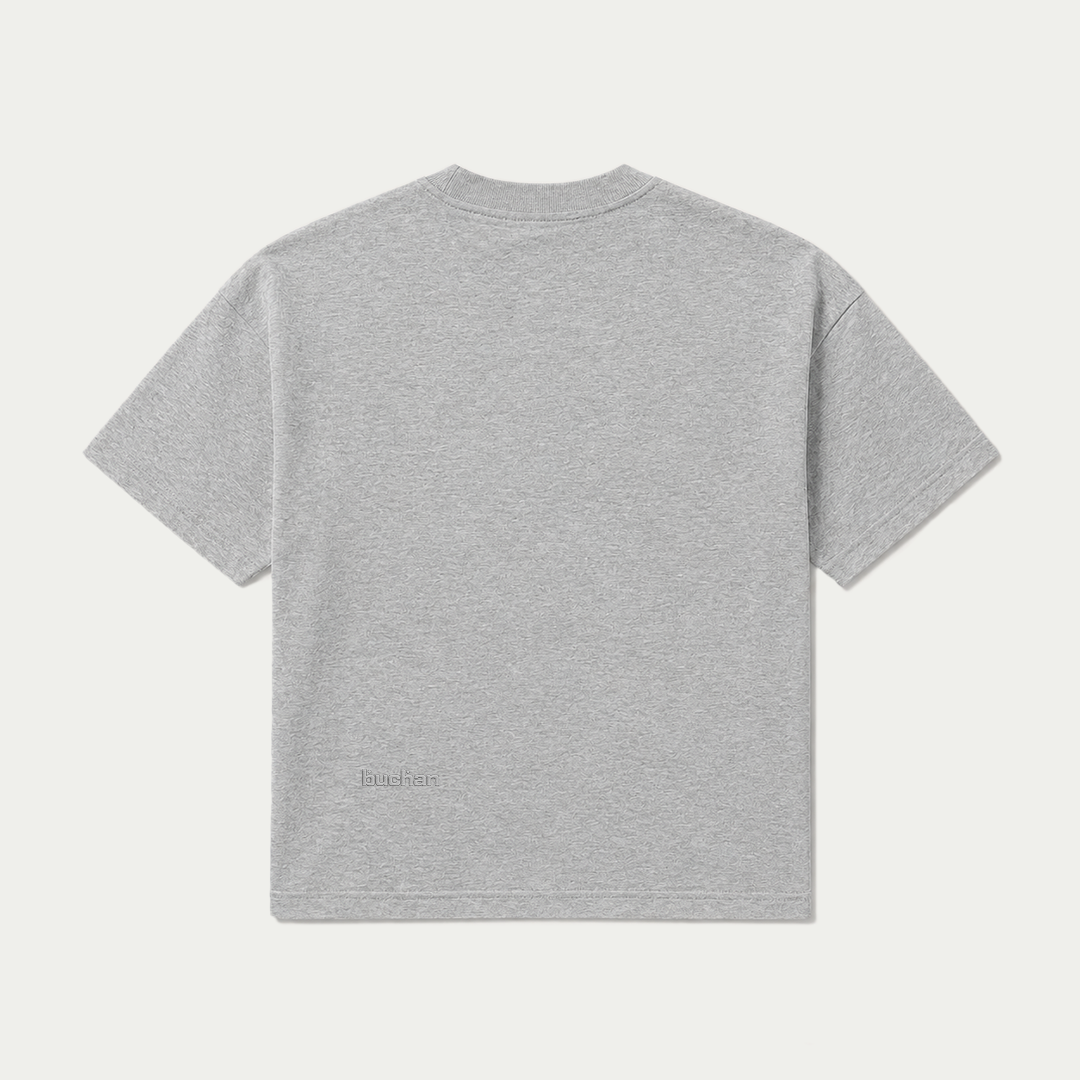 Camiseta Essential - Gris jaspeado