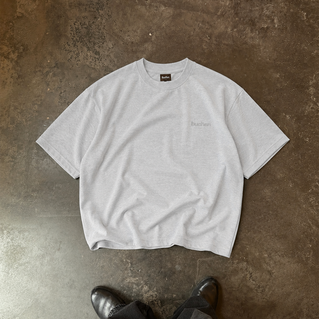 Camiseta Essential - Gris jaspeado