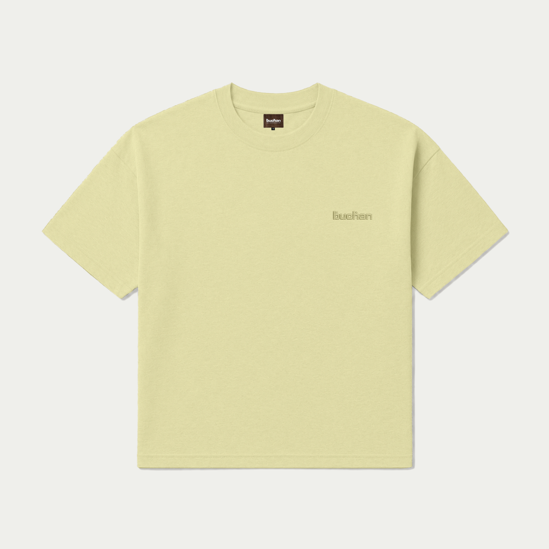 Camiseta Essential - Amarillo Mantequilla