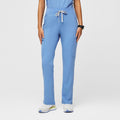 Yola High-Rise Slim Scrub Pant™ - Ceil Blue