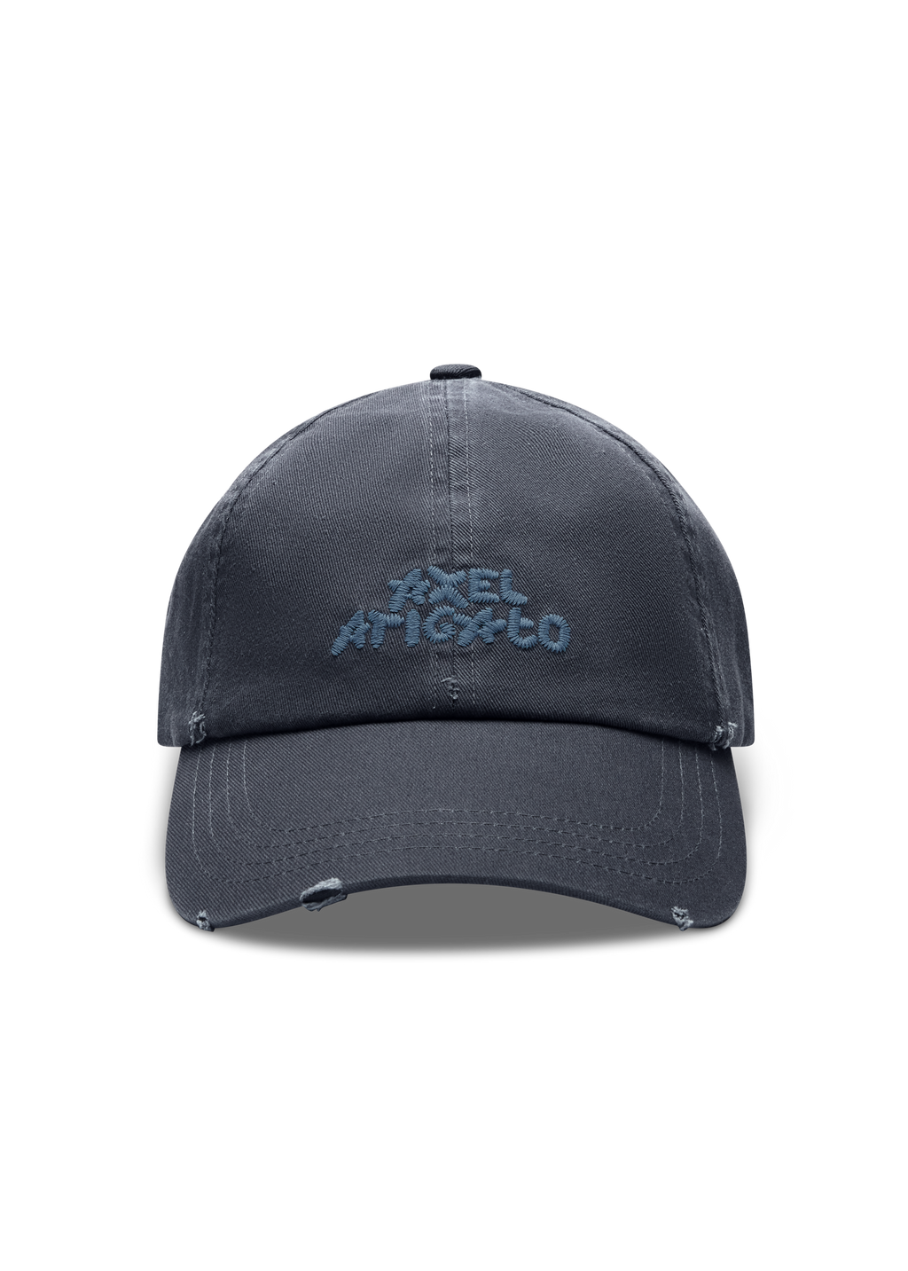 Floral Washed Cap - Dark Grey - image 1