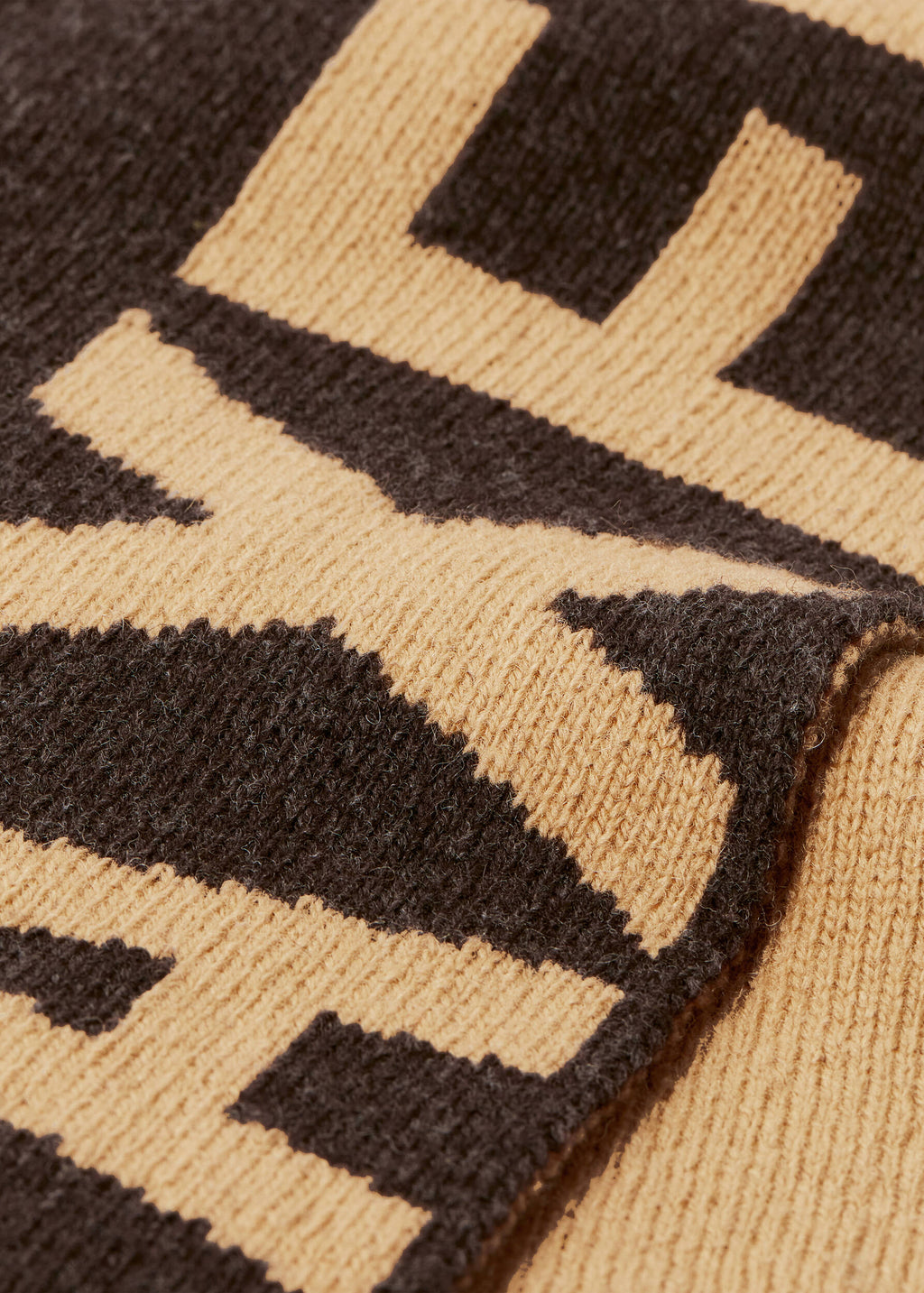 Arigato Scarf - Dark Brown/Camel - image 4