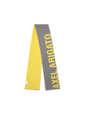 Arigato Scarf - Grey/Yellow - image 1