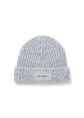 Flock Beanie - Blue Melange/Off White - image 1