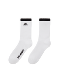 Stripe Logo Socks - White/Black - image 1