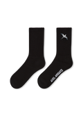 Bee Bird Tube Socks - Black - image 1