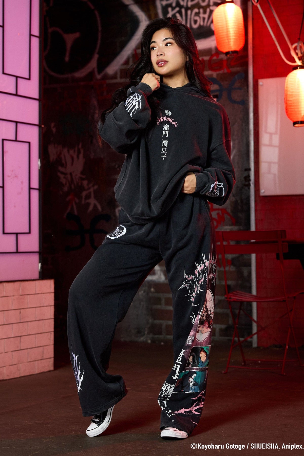 W2242 - Demon Slayer: Kimetsu no Yaiba - Pantalon de jogging