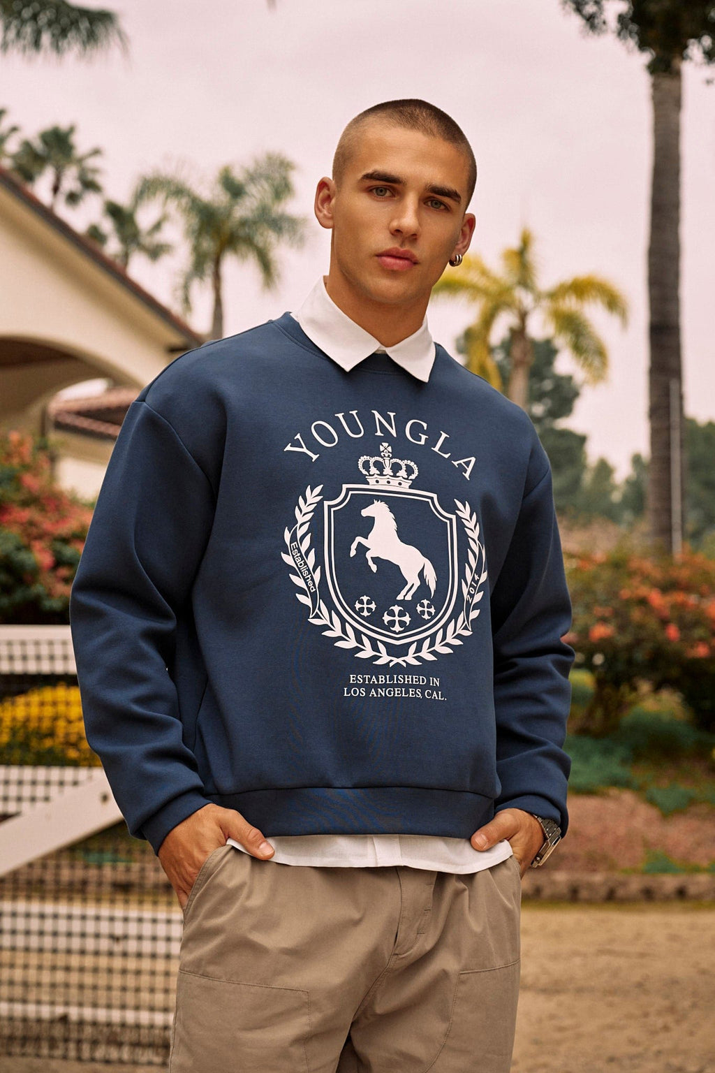 5075 - Sweats cols ronds Old Money