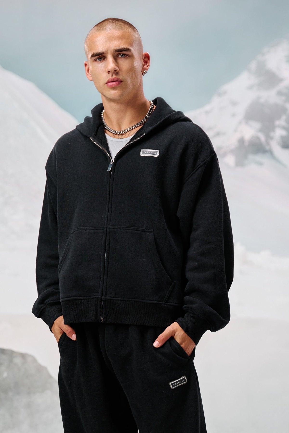 5051 - Colección Comfy - Sudadera con cremallera