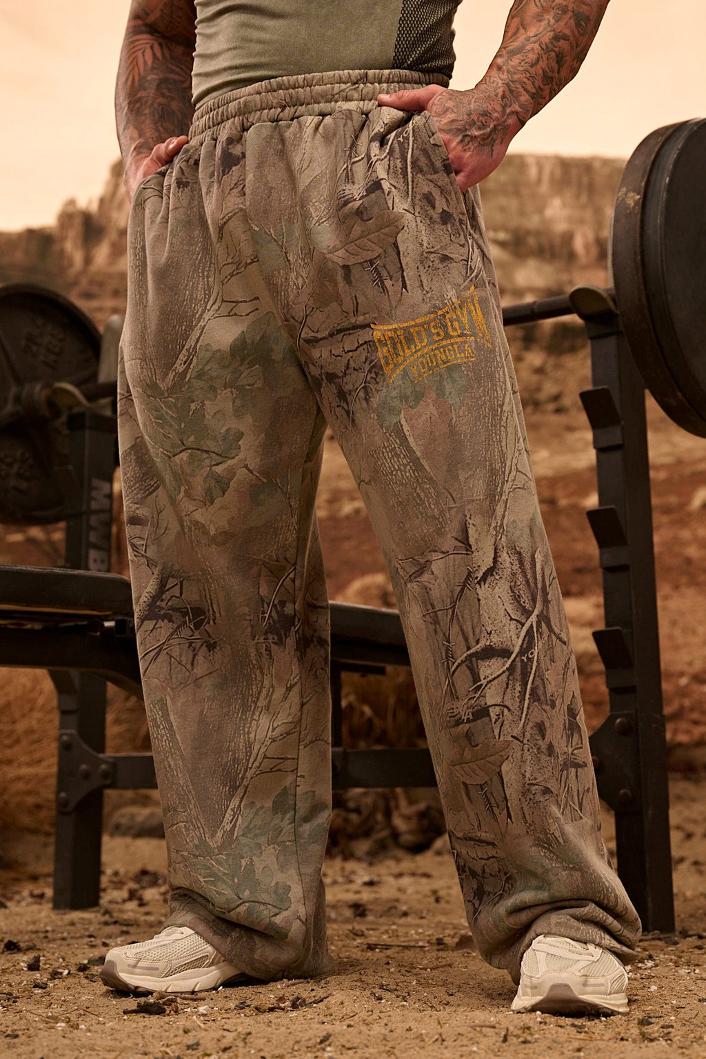 2052 - Le pantalon de survêtement Héritage Gold's Iron Legacy