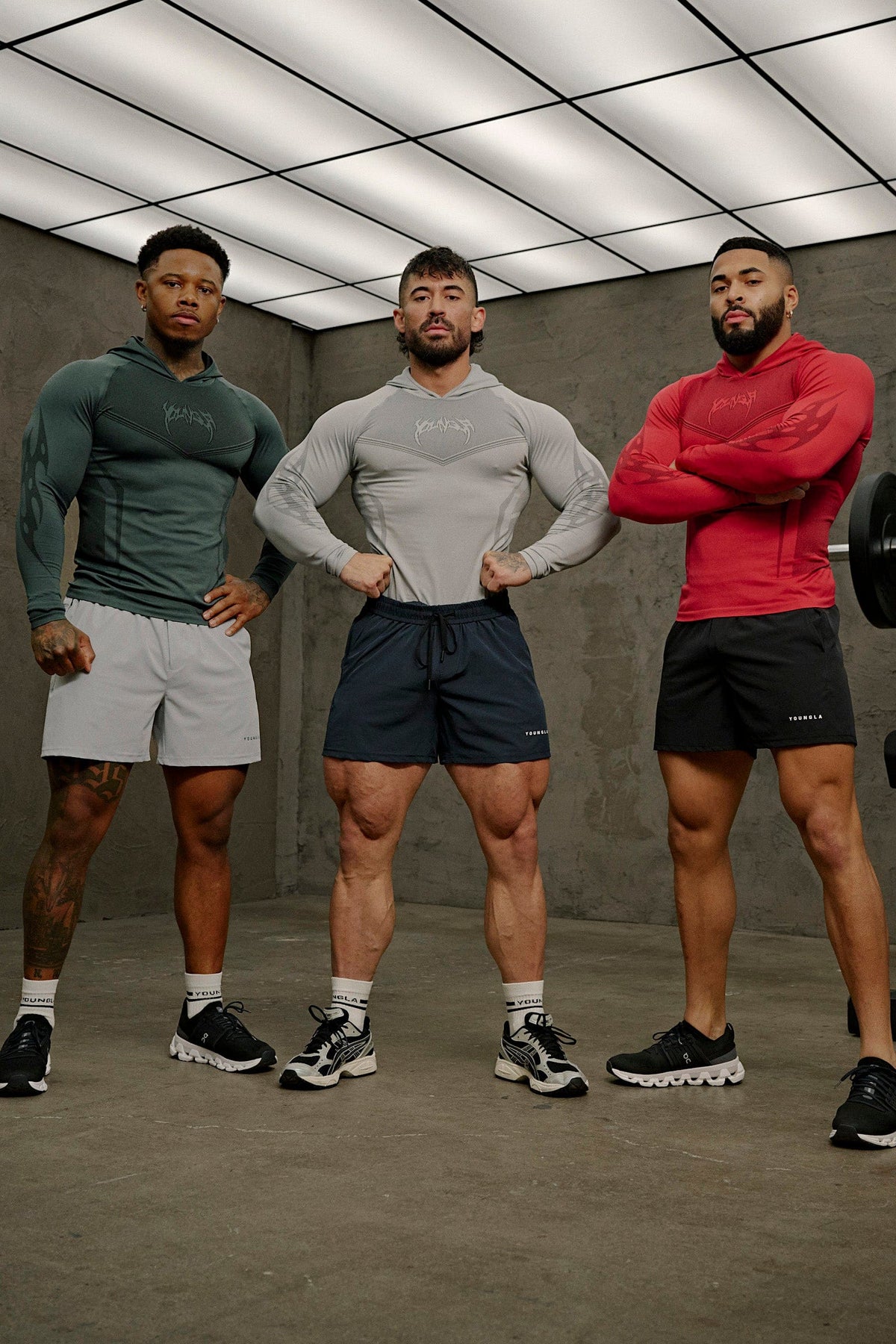 8062 - Sweats à capuche de compression Warrior