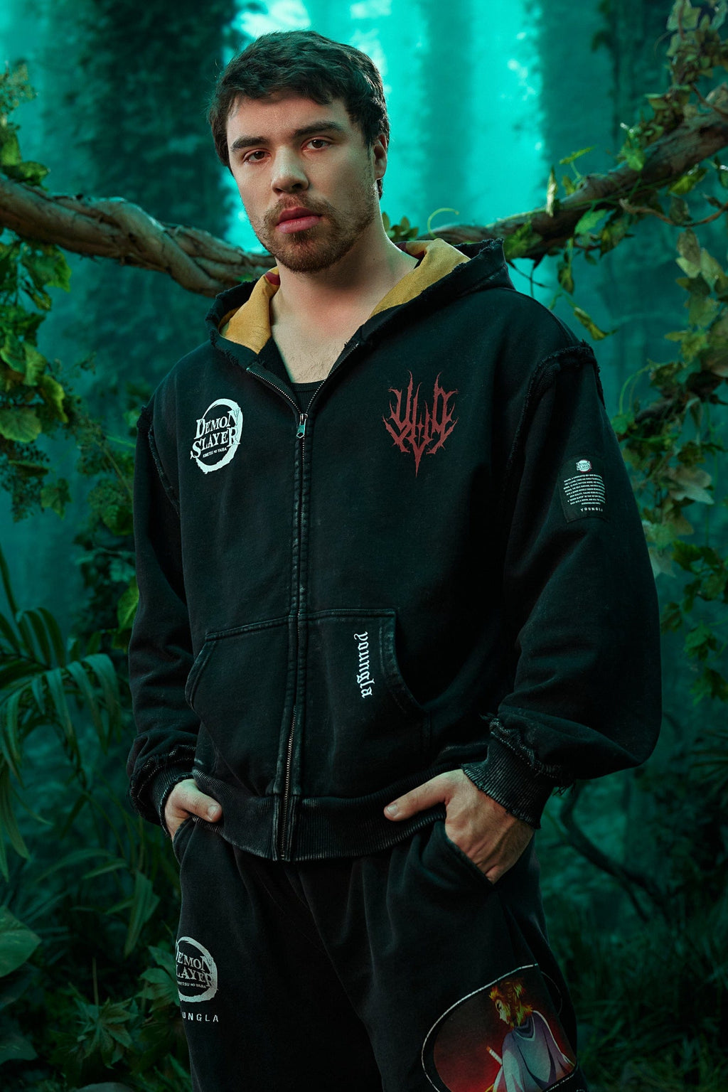 5195 - Demon Slayer: Kimetsu no Yaiba - Vestes zippées