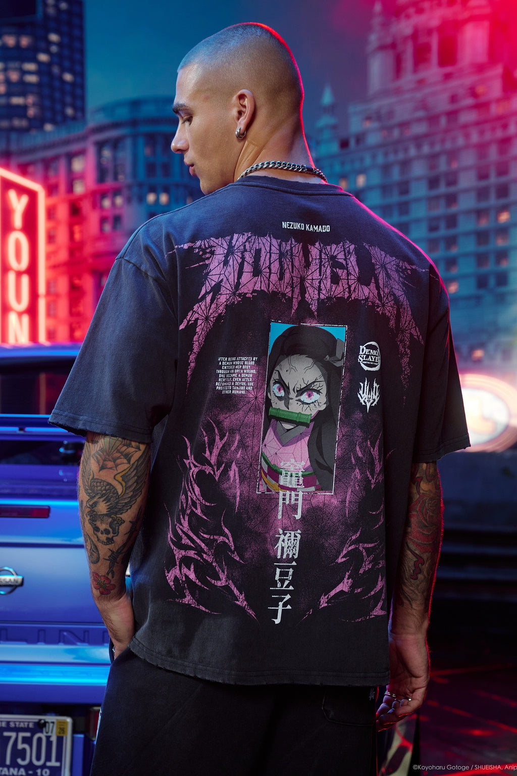 4266 - Demon Slayer: Kimetsu no Yaiba - T-shirts Personnages