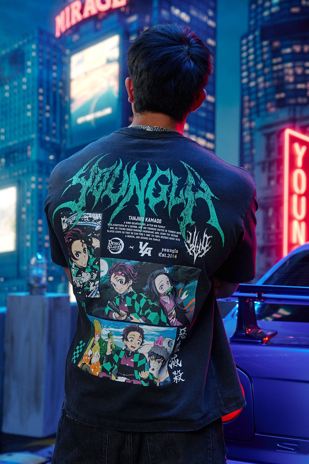 4297 - Demon Slayer: Kimetsu no Yaiba - T-shirts Animés
