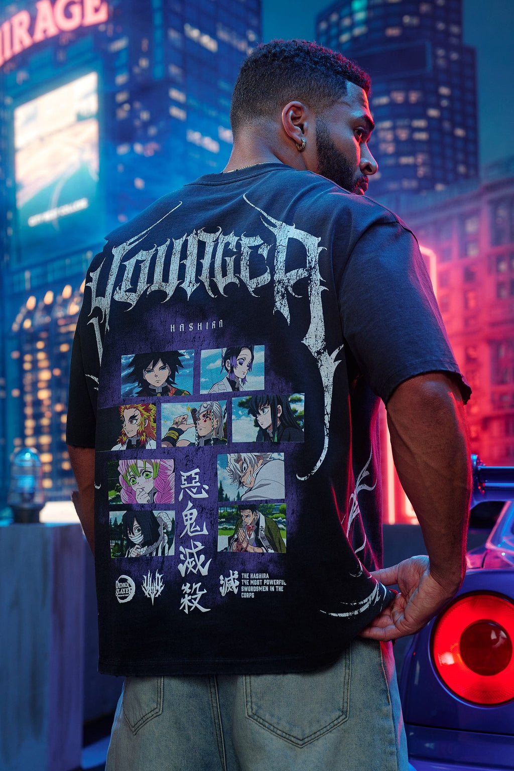 4297 - Demon Slayer: Kimetsu no Yaiba - T-shirts Animés