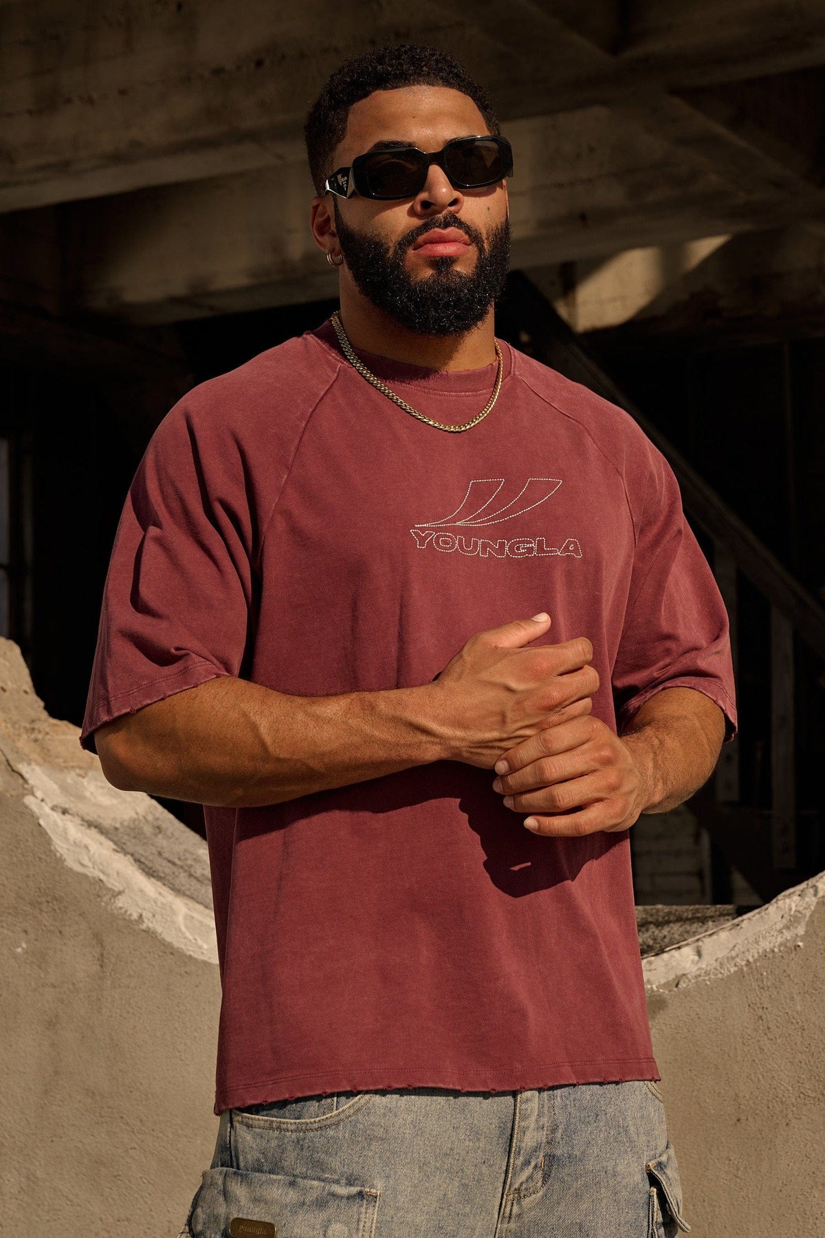 4269 - T-shirts raglan coupe épurée