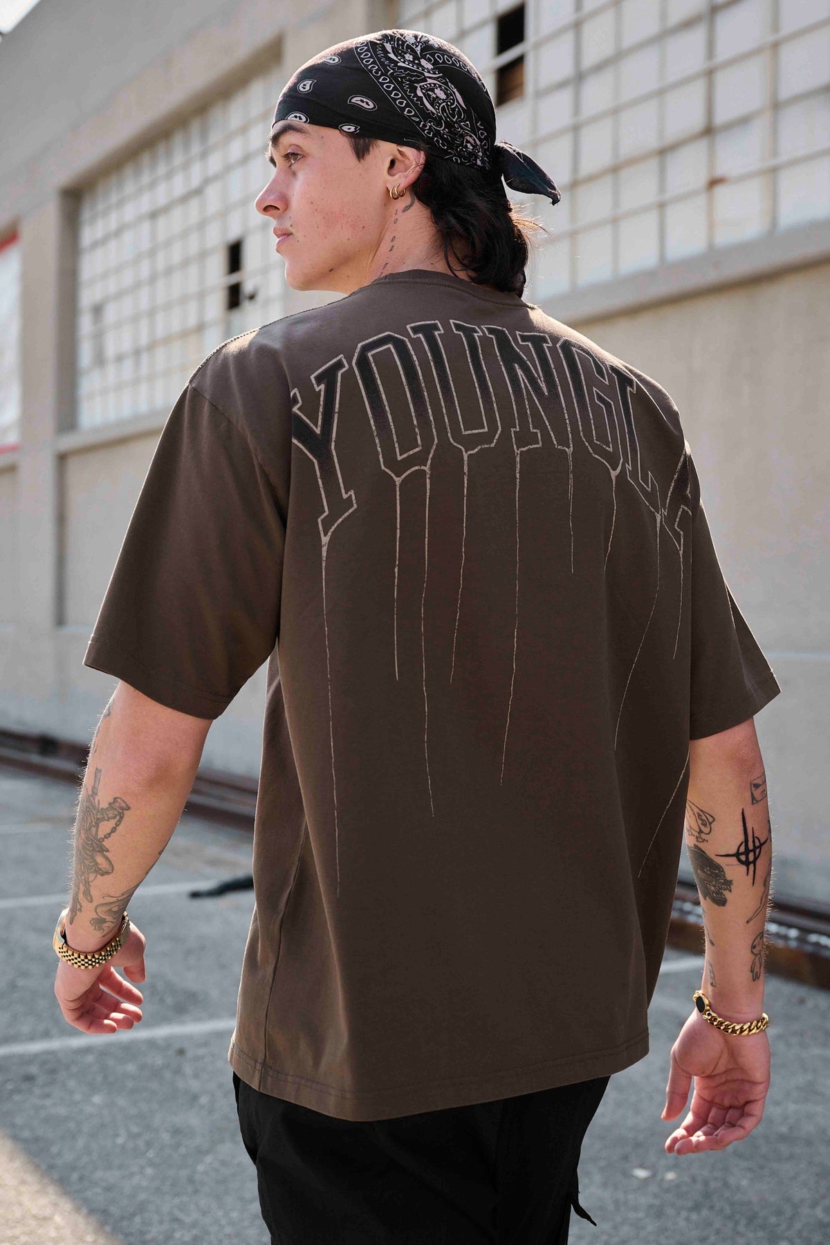 W428 - T-shirt oversize Drip