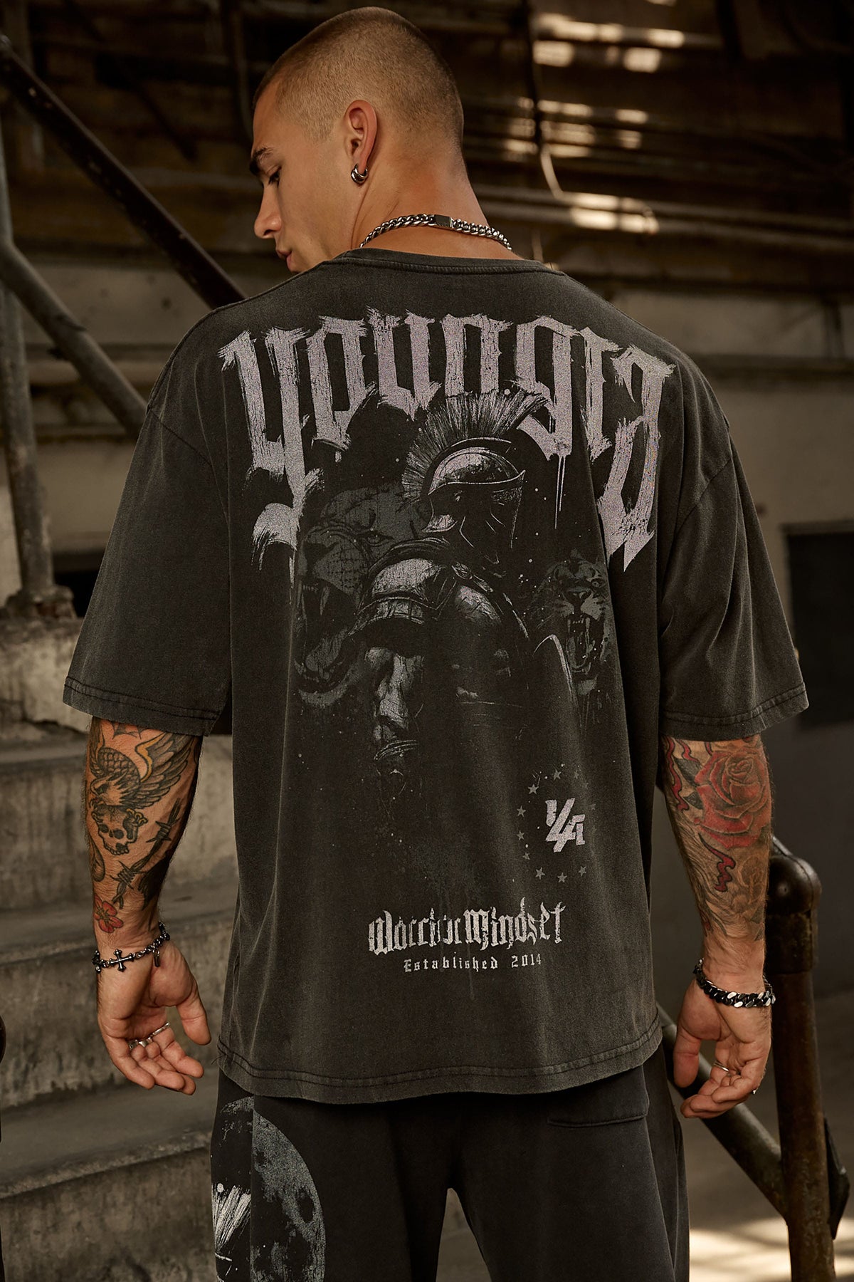 4135 - YLA x Axel - T-shirts Spartan