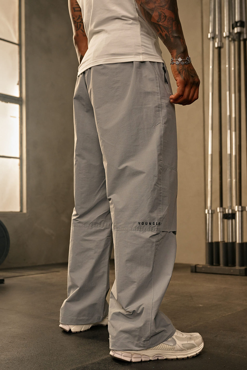 2085 - Pantalon d'entraînement délavé