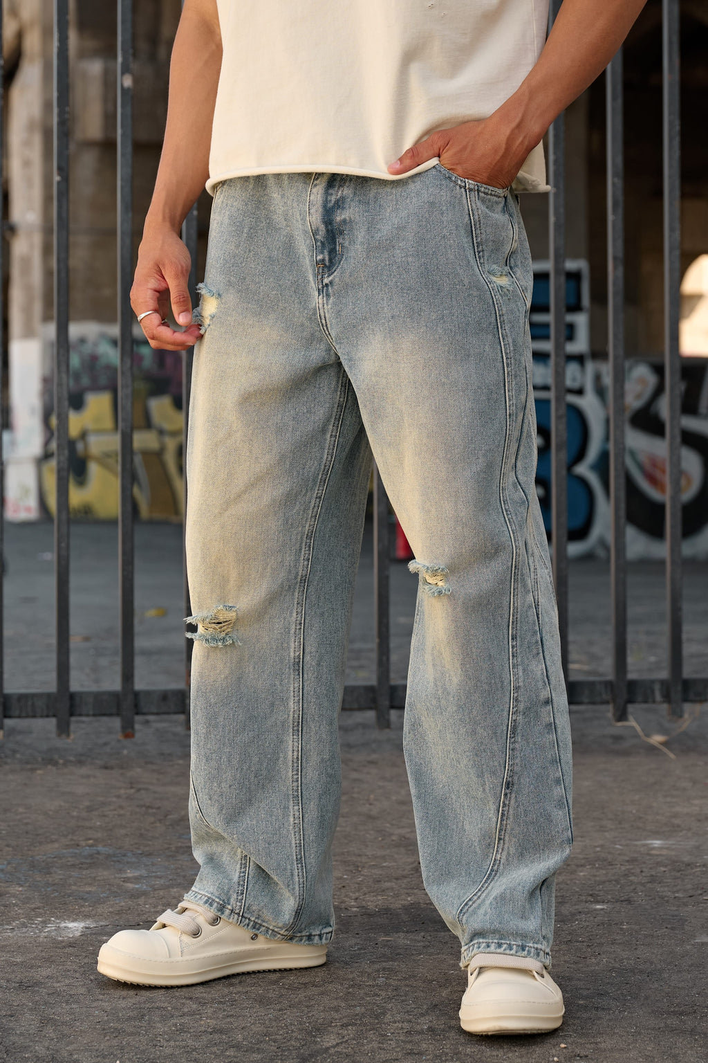 6057 - Jean en denim Downtown