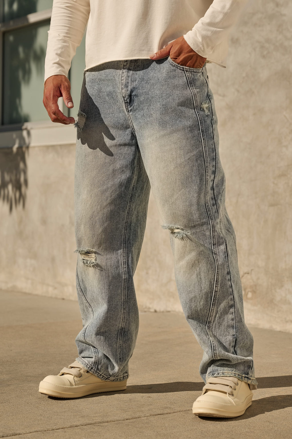 6057 - Jean en denim Downtown