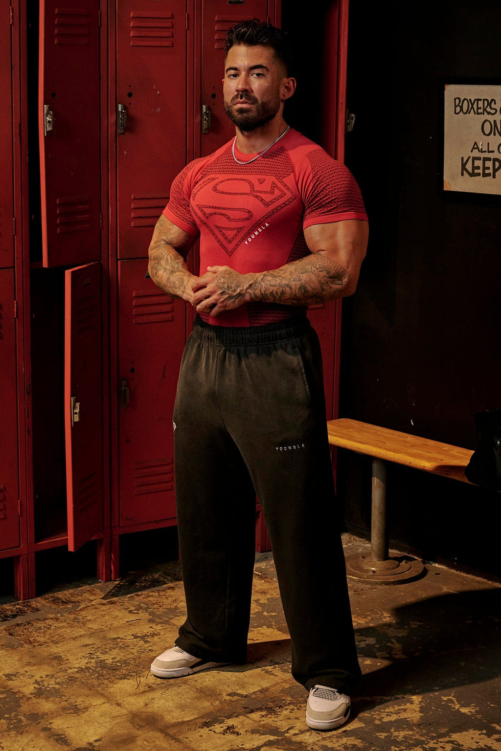 4117 - T-shirts de compression Superman