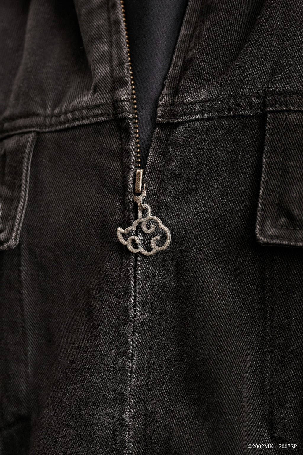 5133 - Vestes en denim usé Naruto