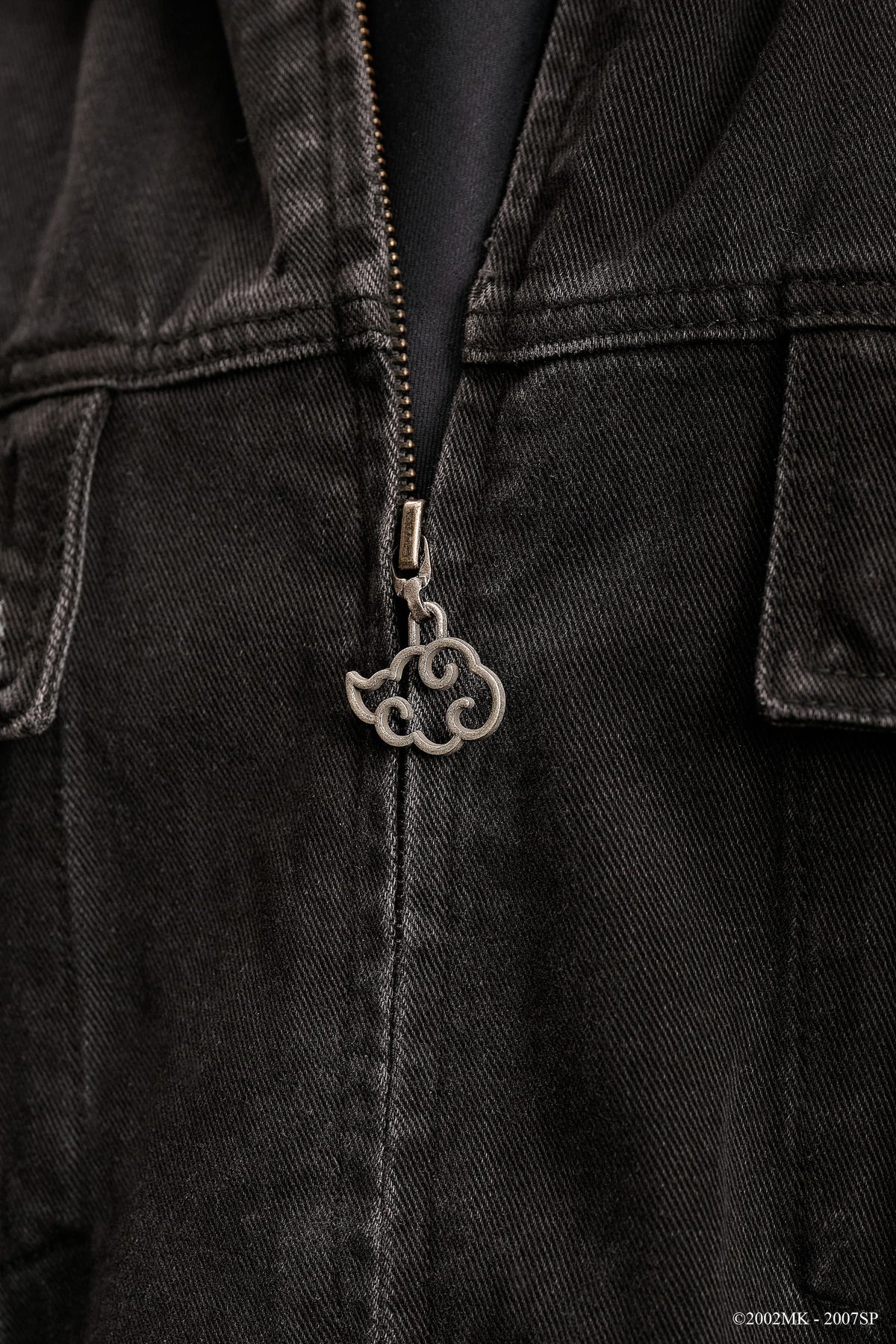 5133 - Vestes en denim usé Naruto