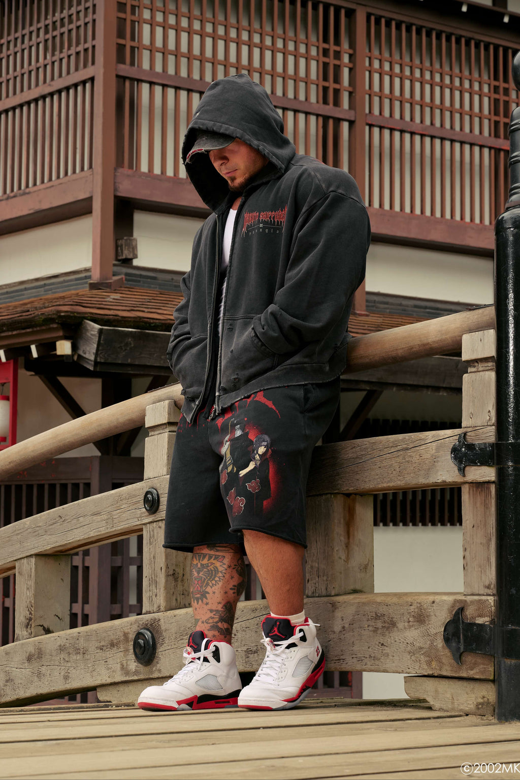 5086 - Sweat à capuche zippé Naruto