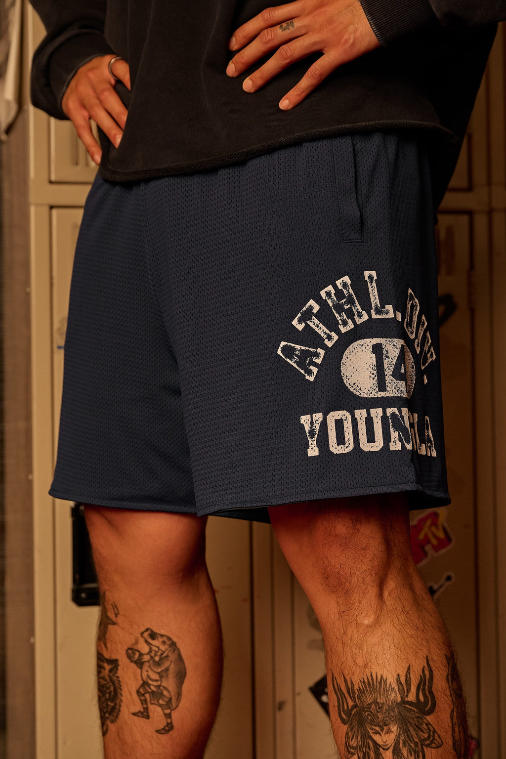 1069 - Short en mesh Golden Era