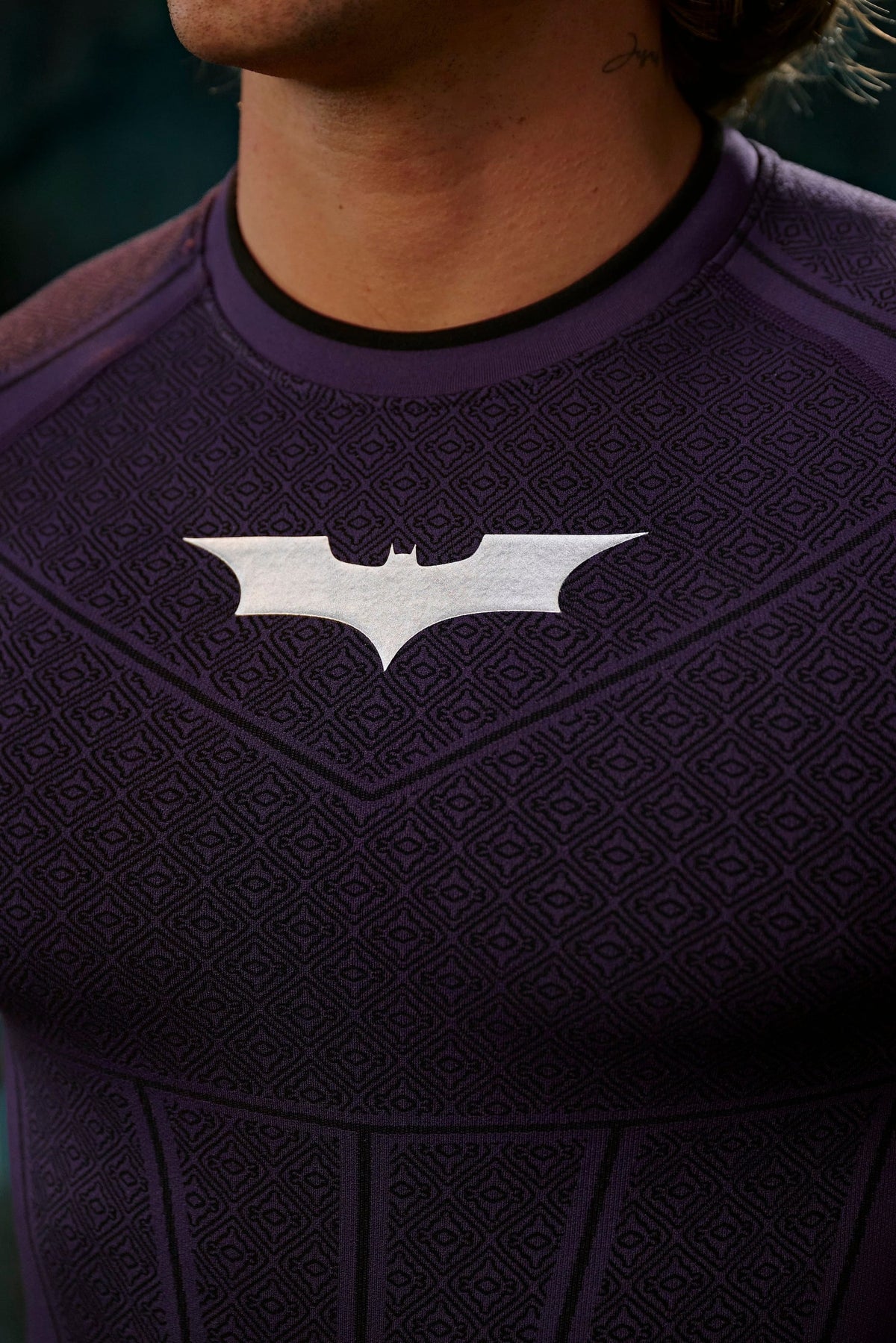 4259 - T-shirts de compression Batman - Édition limitée violette - UNIQUEMENT SUR L'APPLICATION
