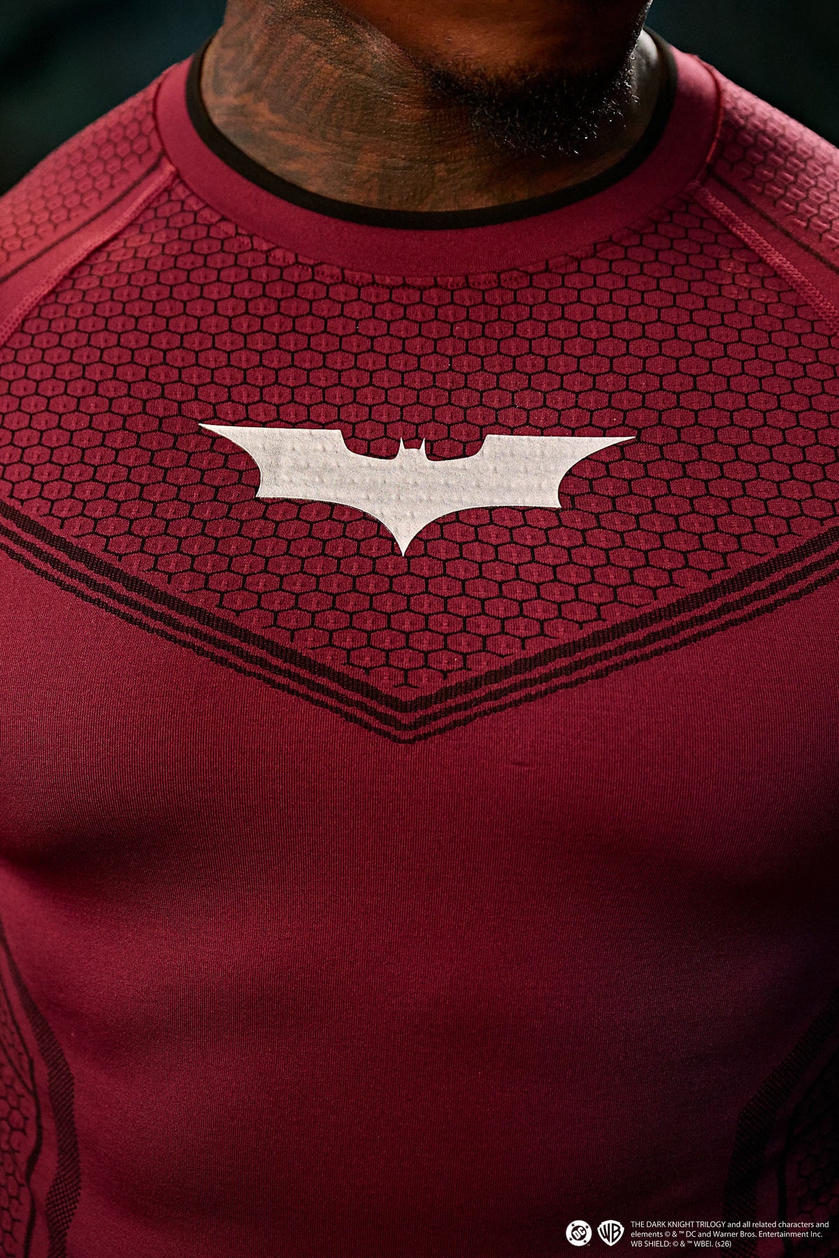 8004 - Batman Hauts à manches longues de compression Nouvelles couleurs