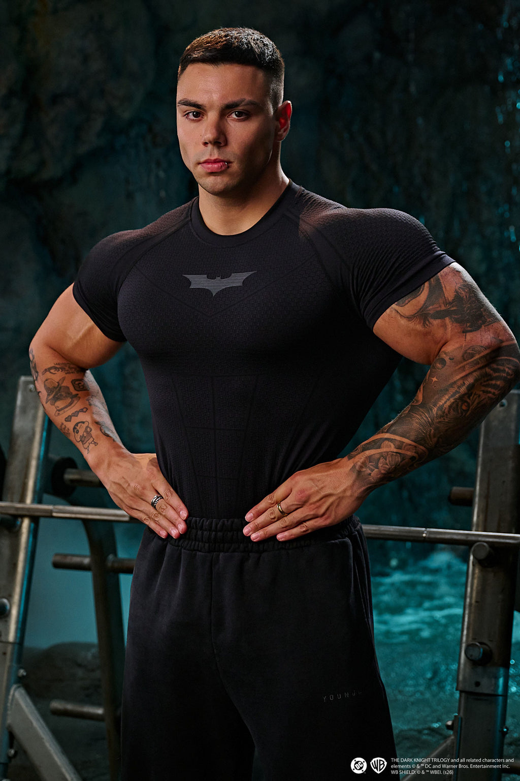 4259 - T-shirts de compression Batman nouvelles couleurs