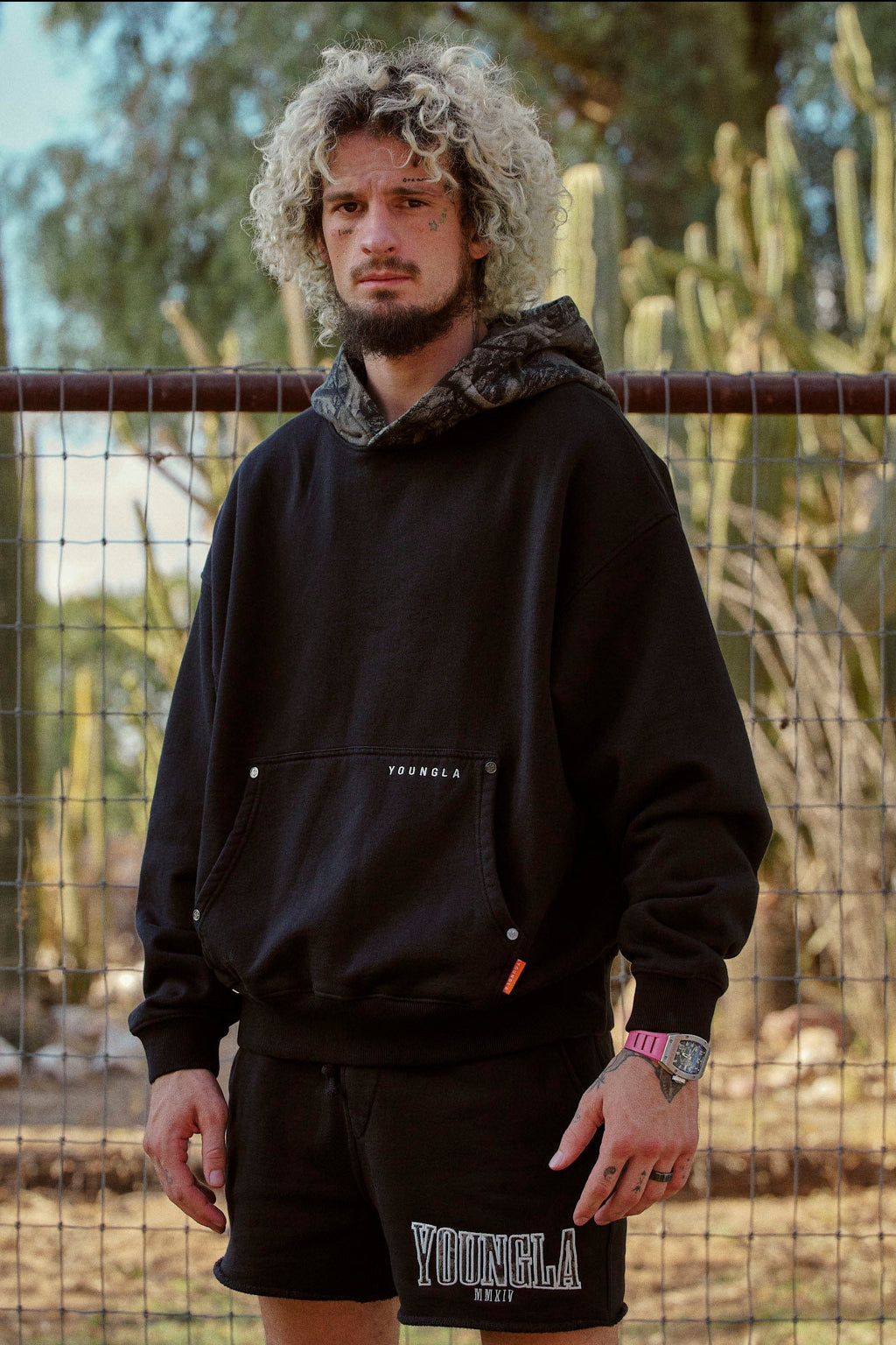 5098 - Sudaderas con estampado de camuflaje de bosque