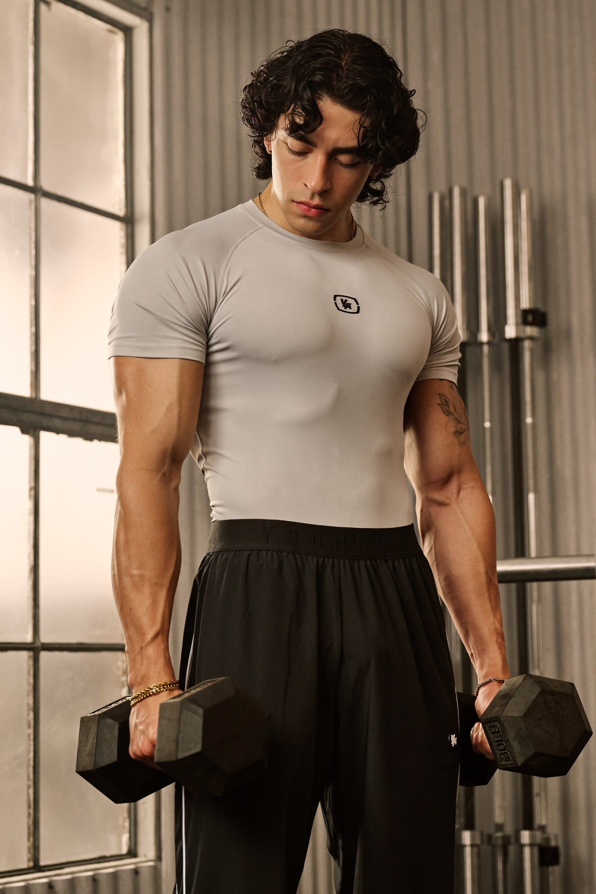 4046 - T-shirts de compression de forme