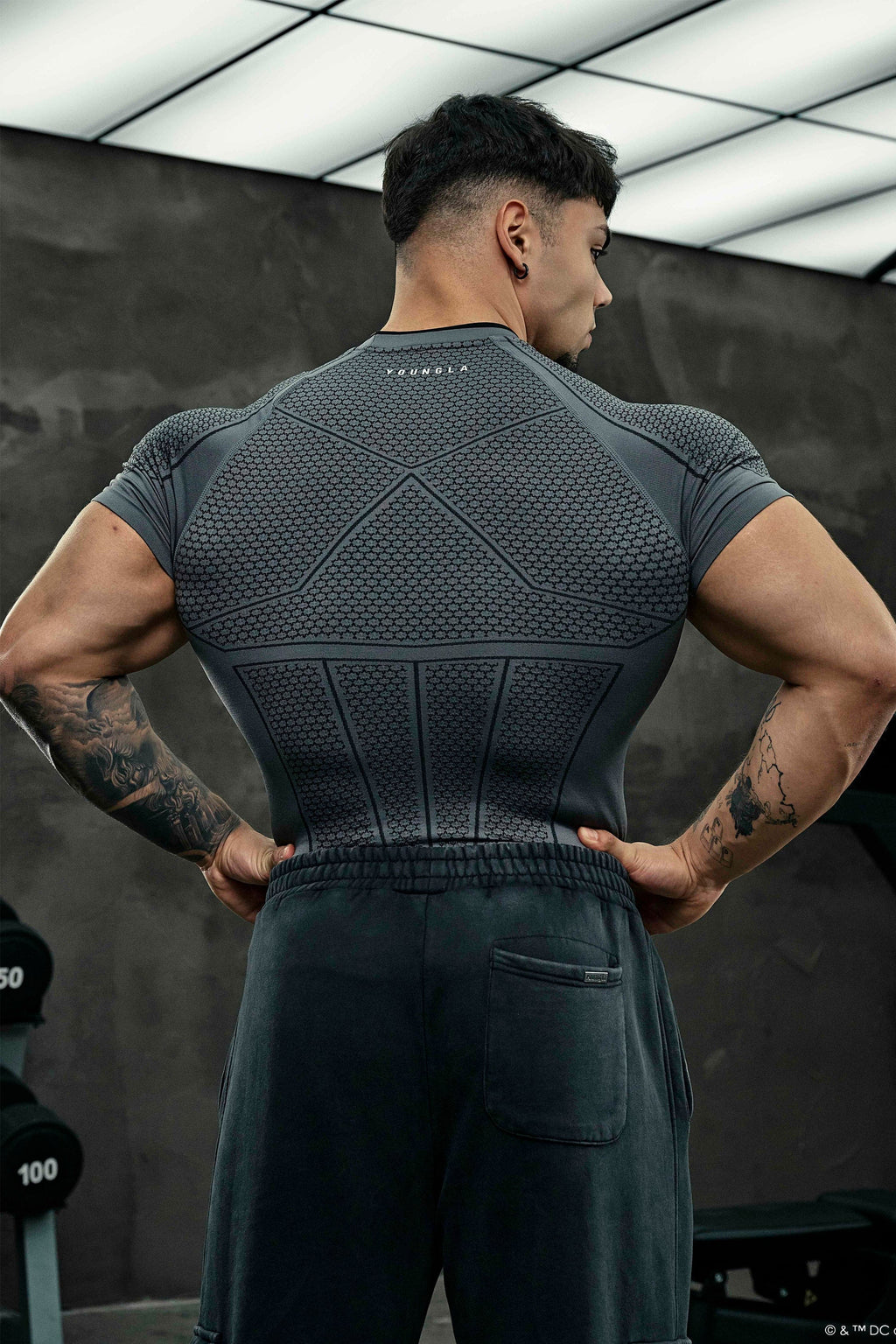 4259 - T-shirts de compression Batman nouvelles couleurs