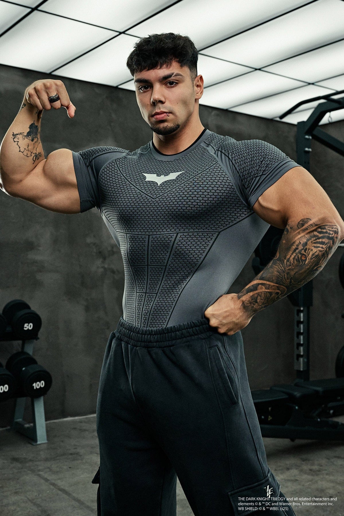 4259 - T-shirts de compression Batman nouvelles couleurs