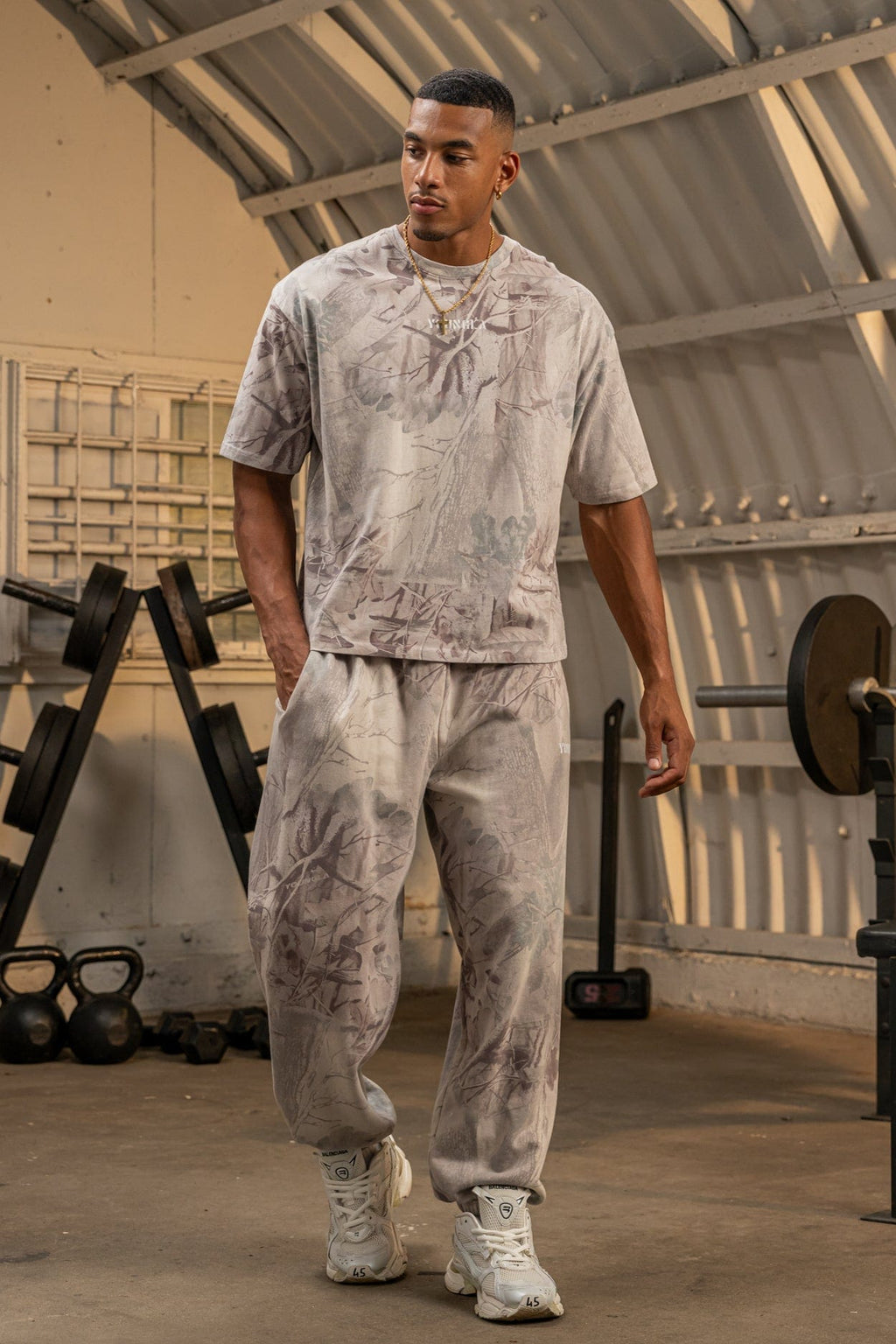 2063 - Collection Camouflage Arbre - Joggers amples