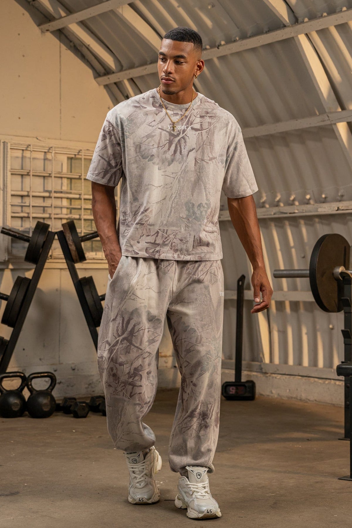 2063 - Collection Camouflage Arbre - Joggers amples
