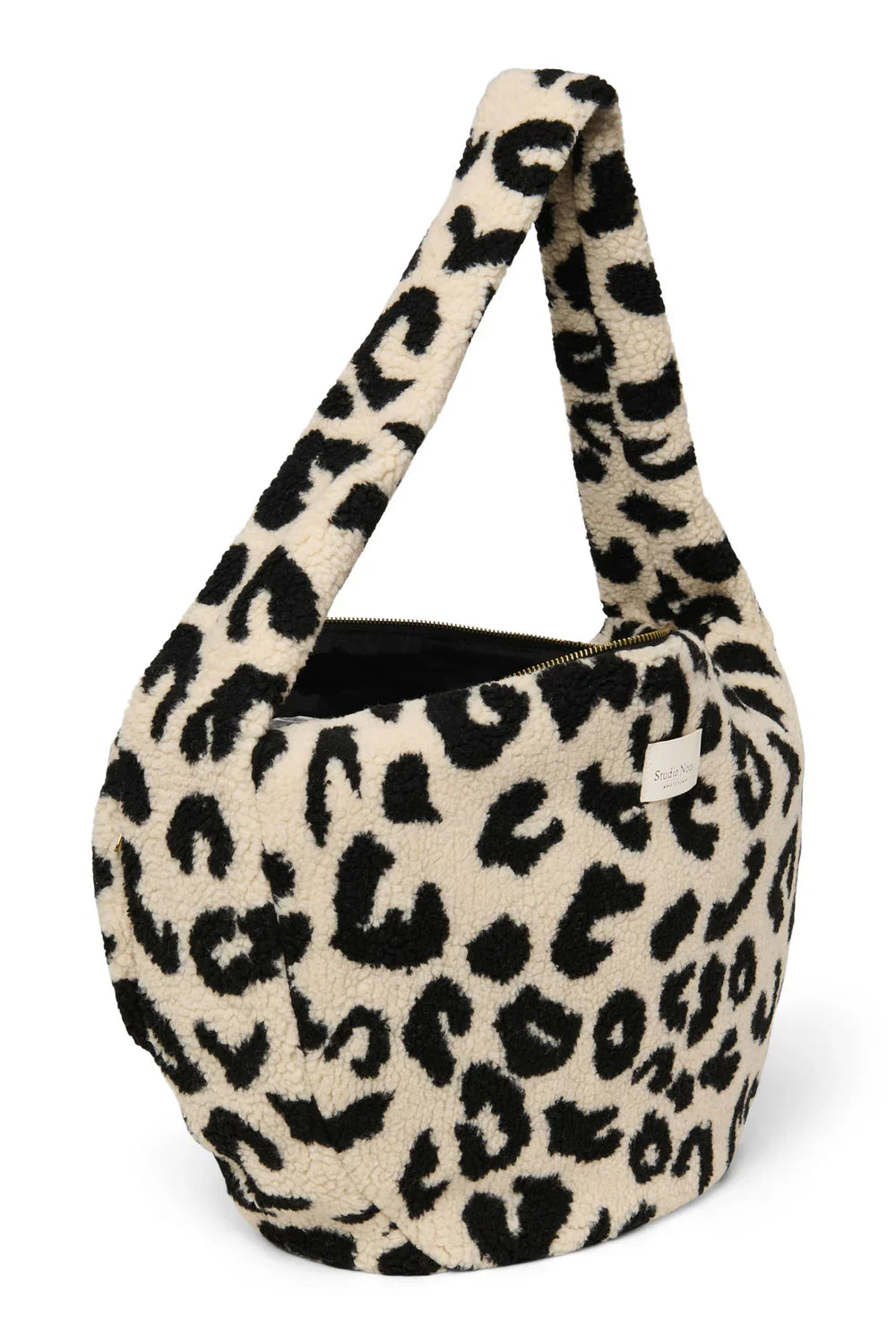 Leopard-Teddy-Umhängetasche