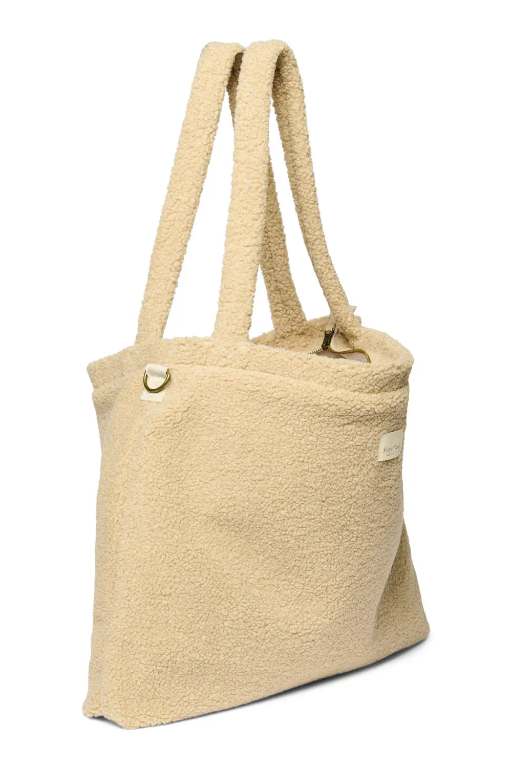 Wickeltasche Ecru Teddy