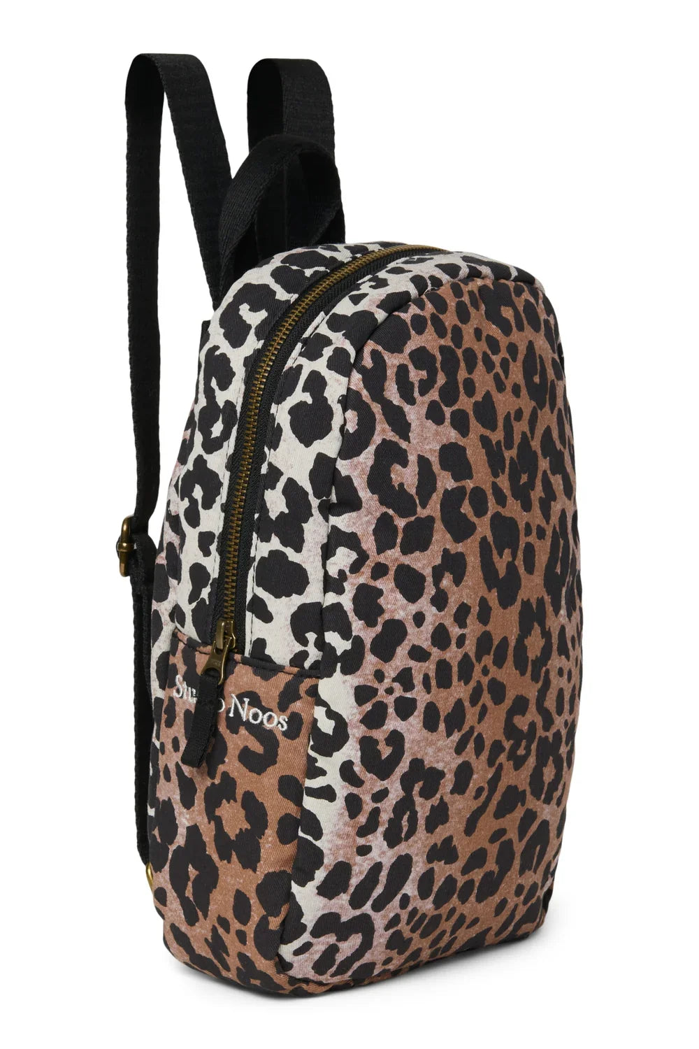 Leopard Mini-Rucksack aus weicher Baumwolle