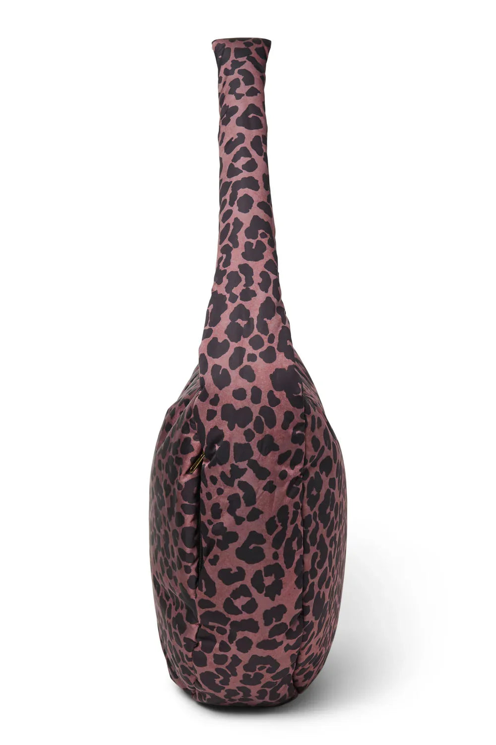 Red Leopard Puffy Cross Body Bag