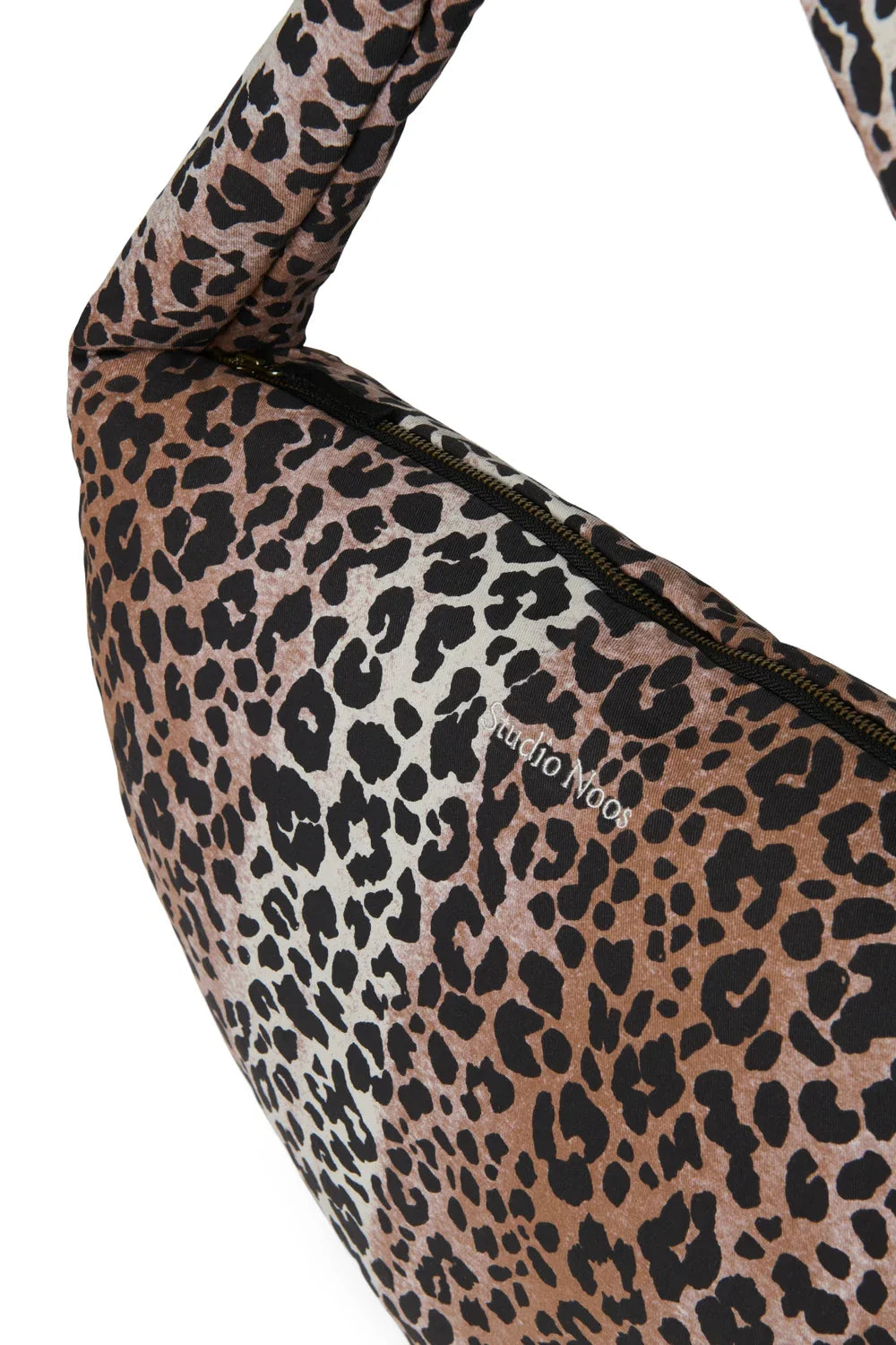 Hazel Leopard Soft Cotton Cross Body Bag