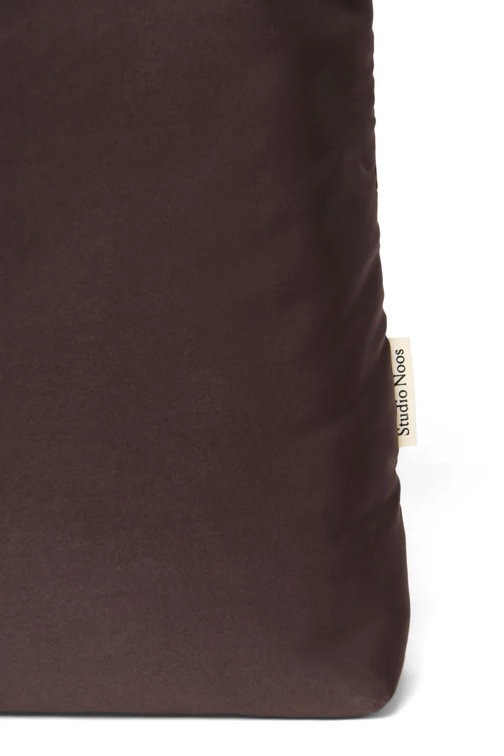 Zwarte puffy mombag