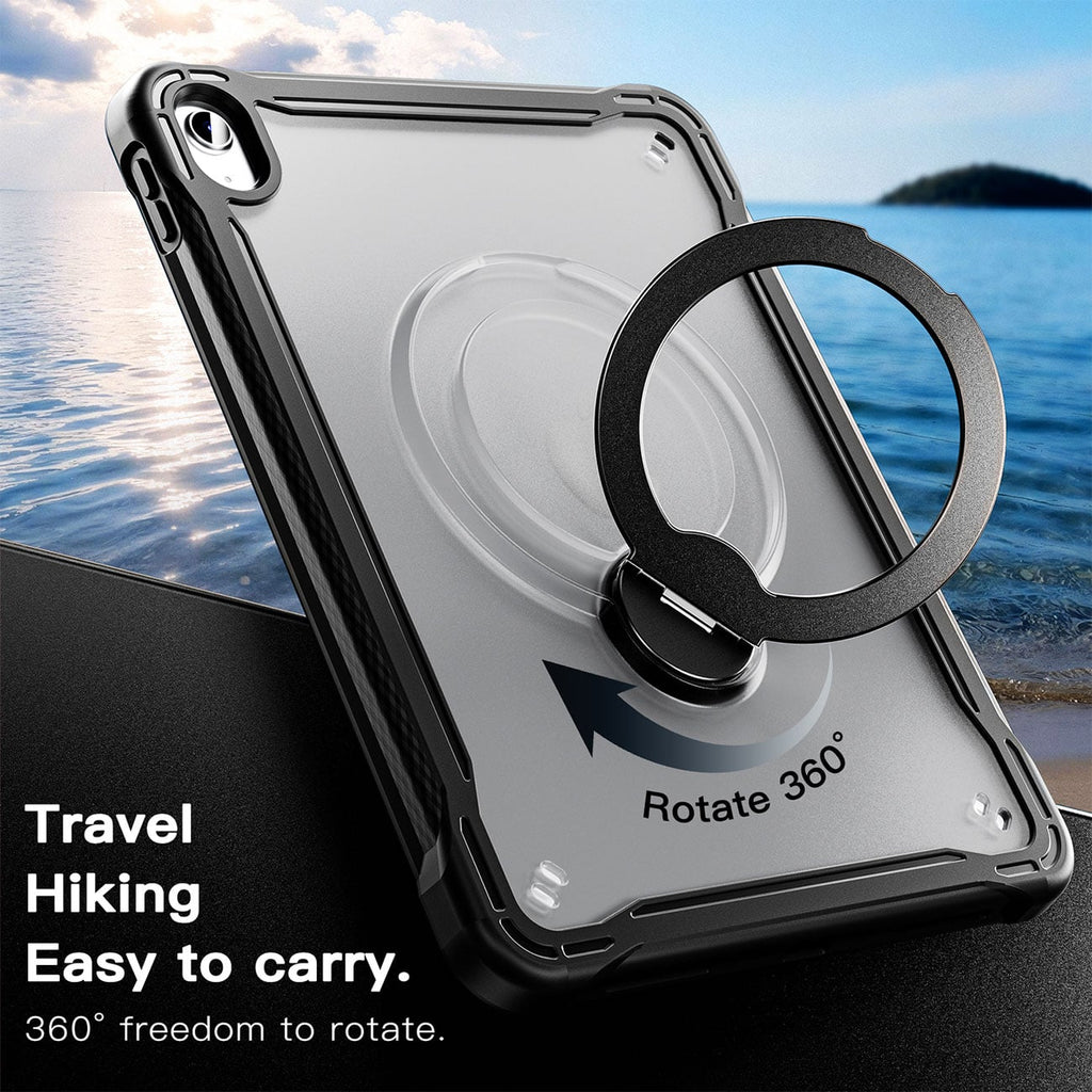 Abt Kickstand Case for iPad A16 10.9-Inch 10th/11th Gen with Built-in Screen Protector in Black - IPADCAS - image 3