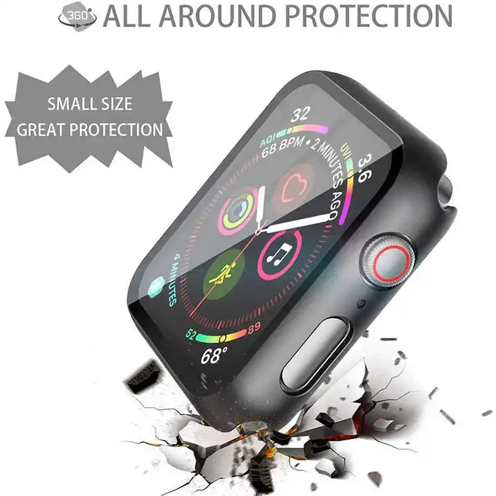 Abt Apple Watch Screen Protector and Bumper 41mm (Series 9, 8, 7, 6, 5, SE) in Clear - BUMPER41MMCLEAR - image 3